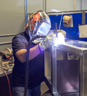 Welding at PMM Welding at PMM